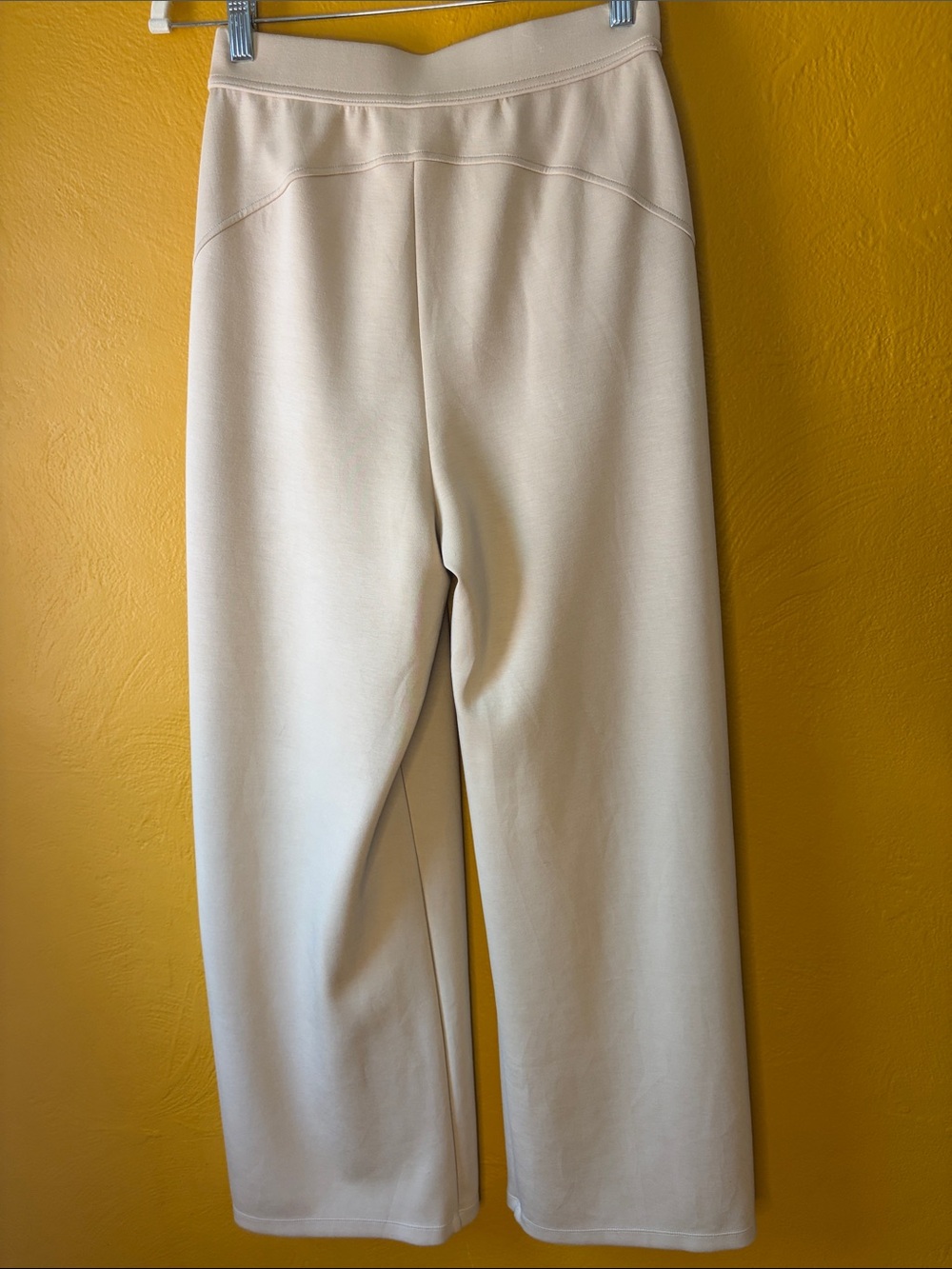 NWOT Halara Flex High Waisted Pleated Wide Leg Work Pants Beige XS Regular - Picture 7 of 8